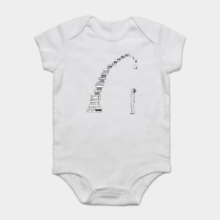 The TBR Pile Baby Bodysuit